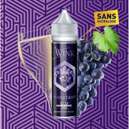 Wink - Purple Grape 50ML Boosté