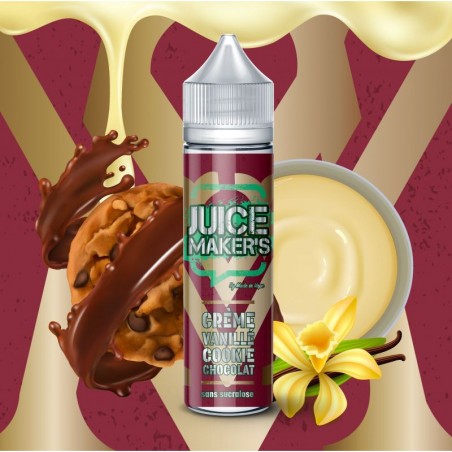 Juicemaker's - Crème Vanille Cookie Chocolat 50ML Boosté