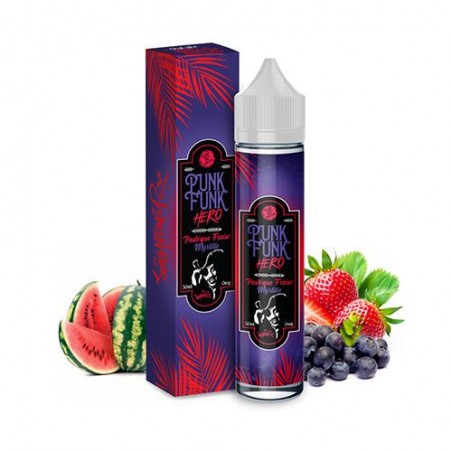 Punk Funk Hero By Joey Starr - Pastèque Fraise Myrtille 50ML Boosté