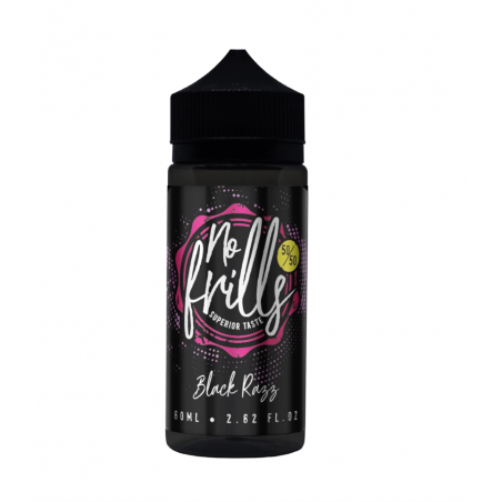 No Frills - Black Razz 80ML Boosté